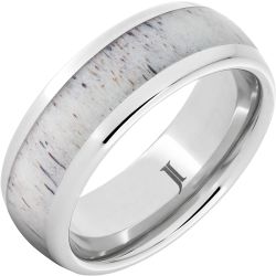Whitetail - Serinium Antler Inlay Ring