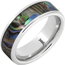 Serinium Abalone Inlay Ring