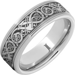 Serinium Viking Rounded Edge Ring