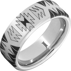 Navajo Blanket Pattern Serinium Ring