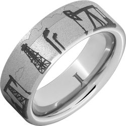 Roughneck - Serinium Engraved Ring