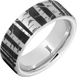 Serinium Aspen Grove Ring with Satin Finish