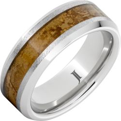 The Banker - Serinium Natural Cigar Inlay Ring