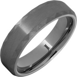 Rugged Tungsten Facet Edge Ring