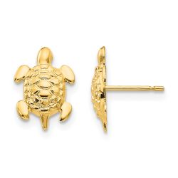 Snuggle Bug 14k Madi K Turtle Post Earrings