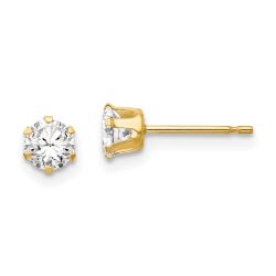 Dreamy Wink 14k Madi K CZ Stud Post Earrings