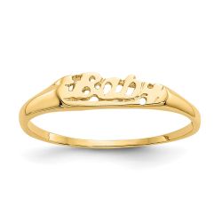 Muffin Glow 14k Madi K Baby Ring