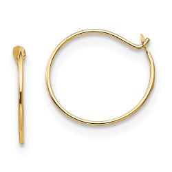 Bumble 14k Madi K Sm. Endless Hoop Earrings