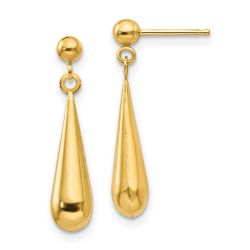 Buddy 14k Madi K Teardrop Dangle Post Earrings