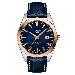 Tissot Gentleman Powermatic 80 Silicium Solid 18K Gold bezel