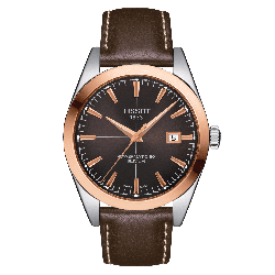 Tissot Gentleman Powermatic 80 Silicium Solid 18K Gold bezel