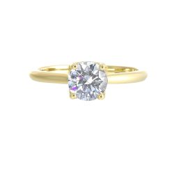 Golden Elegance Solitaire Semi Mount .04CTW