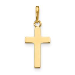 Zippy Spark 14k Children's Cross Pendant