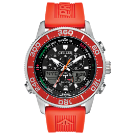 CITIZEN PROMASTER クロノグラフ オレンジ Citizen Limited Edition Promaster Bullhead Racing