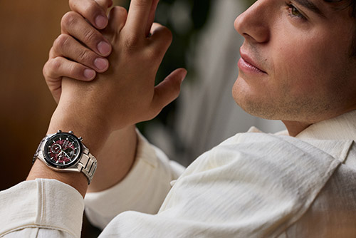 Man with Citizen Watch